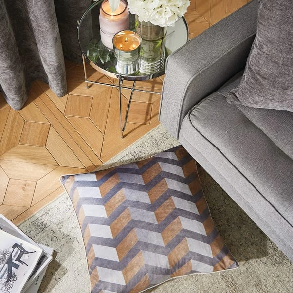 Hyperion Interiors Evander Geometric Cushion - Image 2